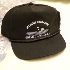 Black Atlantis Submarine Hat / Baseball Cap